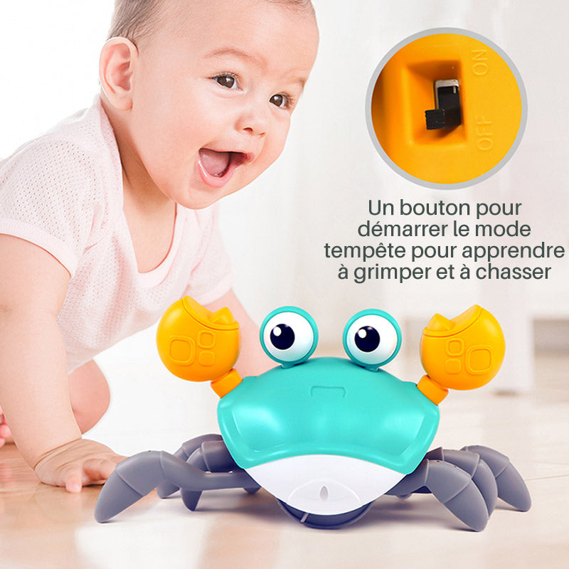 Jouet crabe rampant pour enfants
