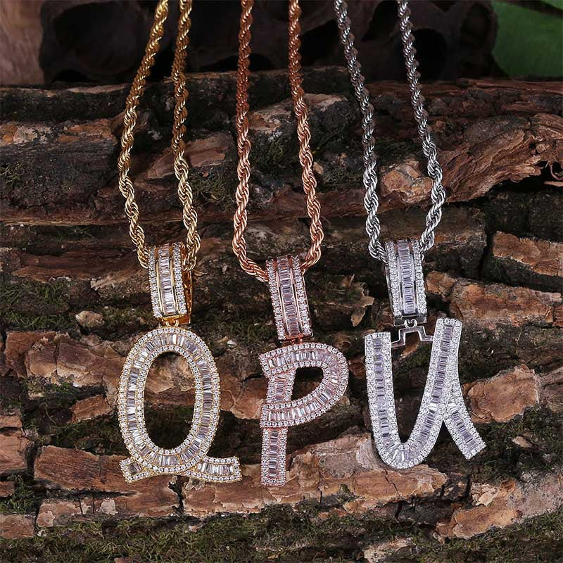 Collier Zircon Alphabétique
