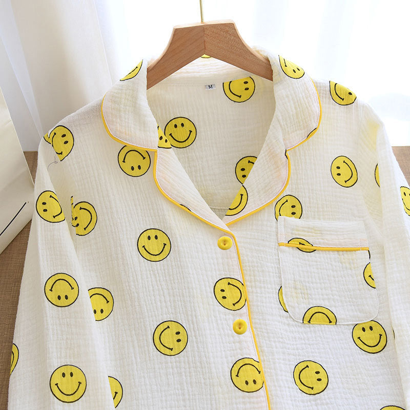 Pyjama Smiley en coton