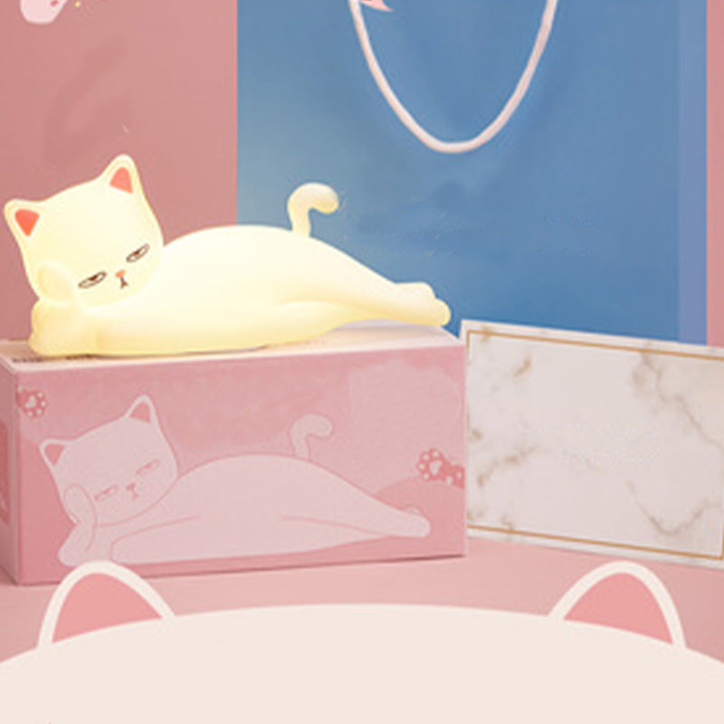 Lampe chat grincheux