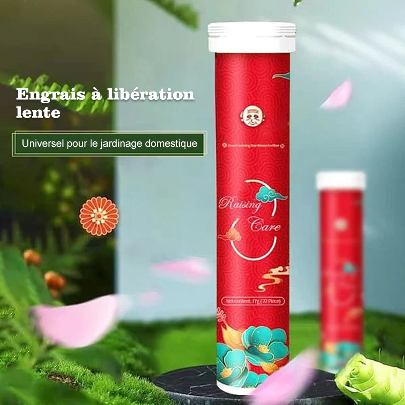 Engrais de jardin universel à libération lente sous forme de comprimés