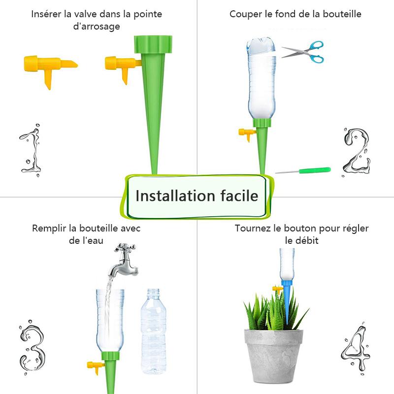 Système D'Arrossage Pour Plantes En Pot