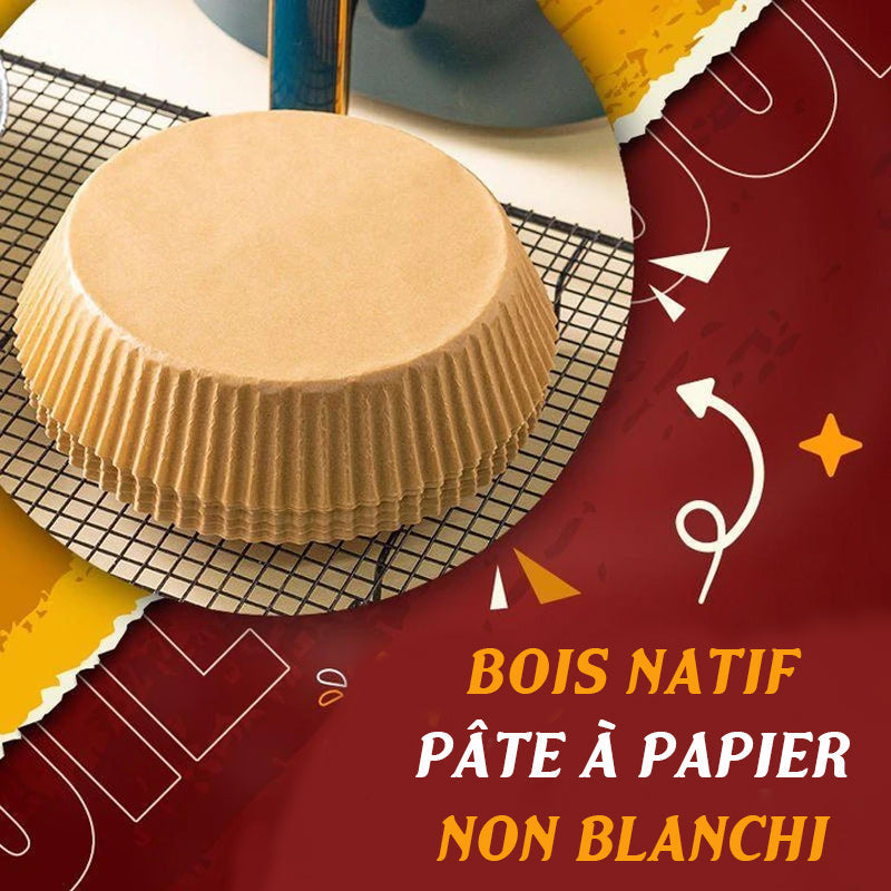 Doublure en papier jetable pour friteuse à air (100 PCS)