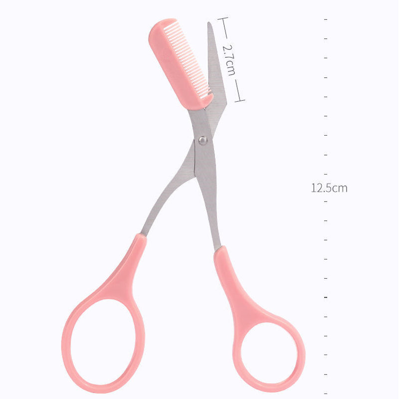 Ensemble de coupe-sourcils🌙Ciseaux à Sourcils Avec Peigne✂️