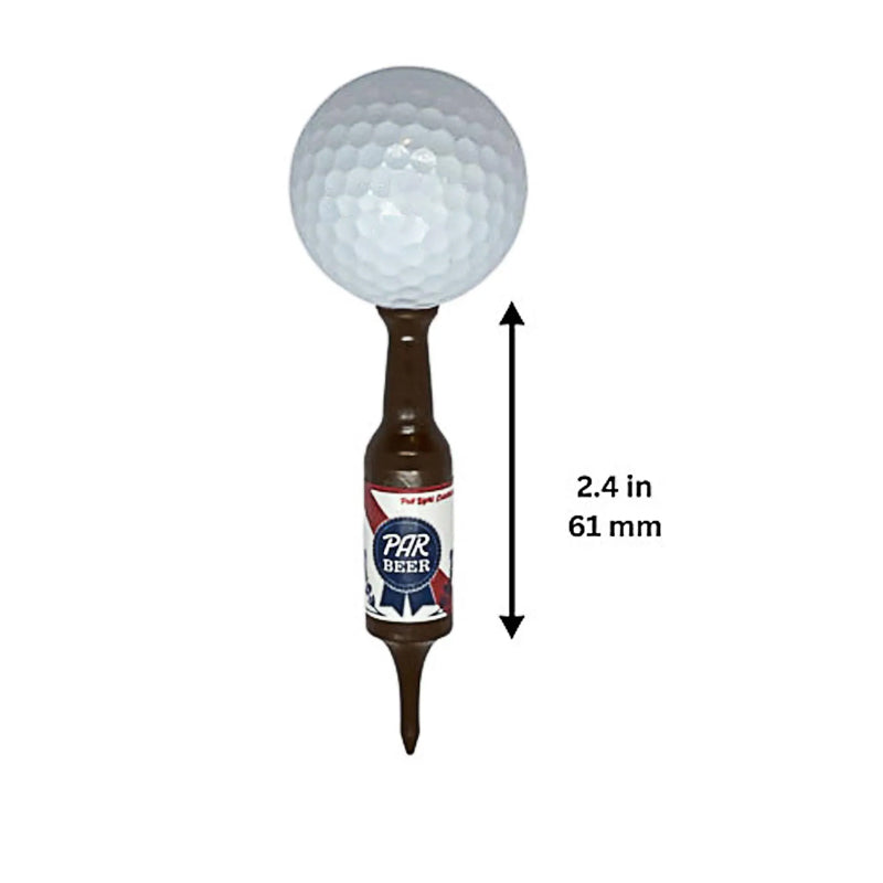 🏑Tees de golf miniatures en bouteille de bière