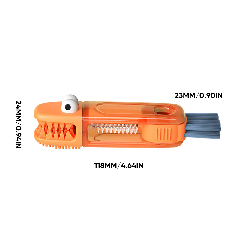 Brosse de nettoyage polyvalente 4 en 1 pour les espaces entre les bouteilles