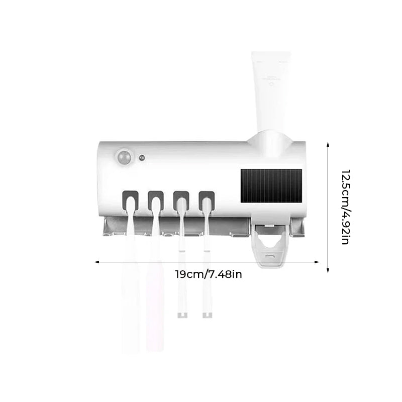 Support de brosse à dents intelligent avec stérilisation UV