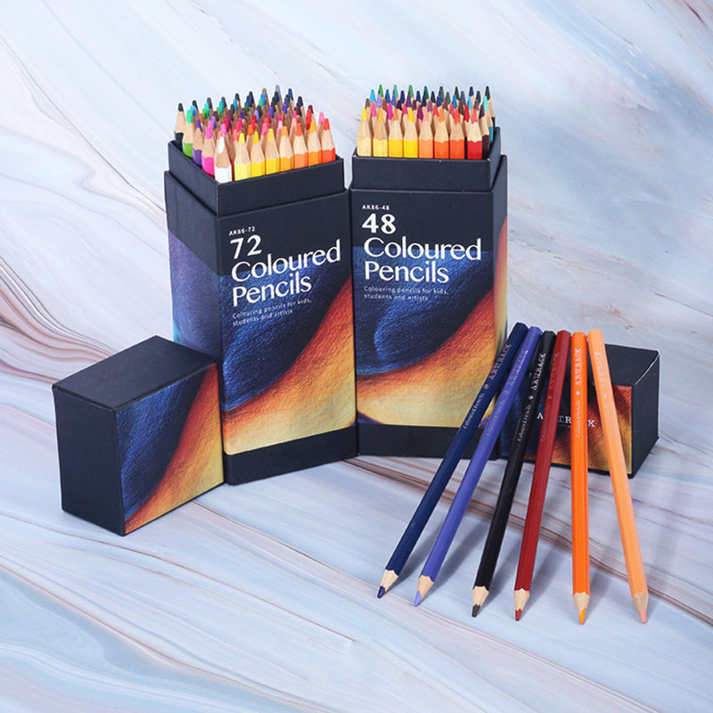 Ensemble de crayons de couleur portables