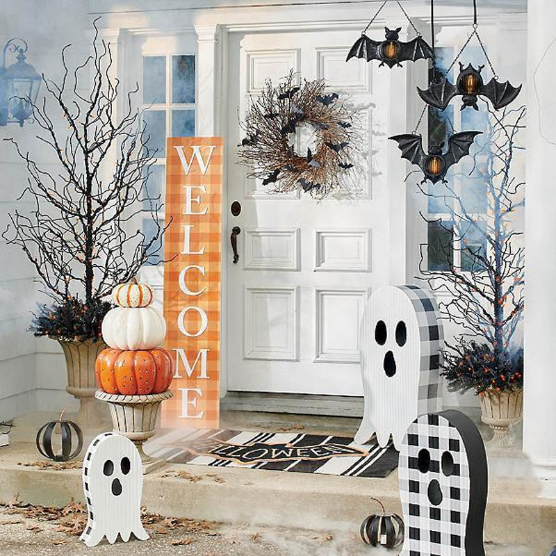 Lanterne LED chauve-souris d'Halloween