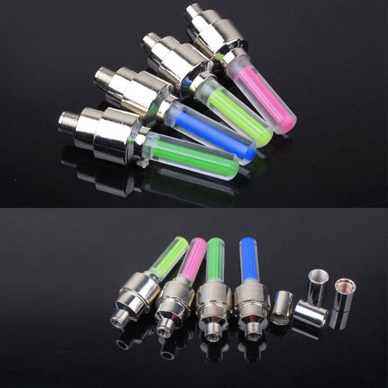 Bouchons de valve LED Premium pour roues (2 pièces)
