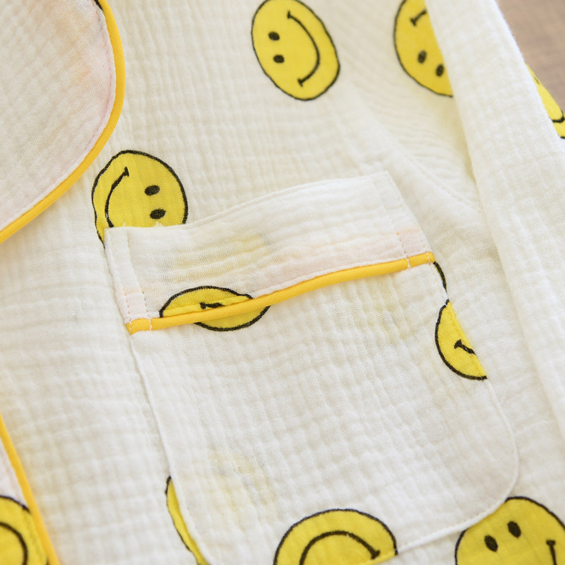 Pyjama Smiley en coton