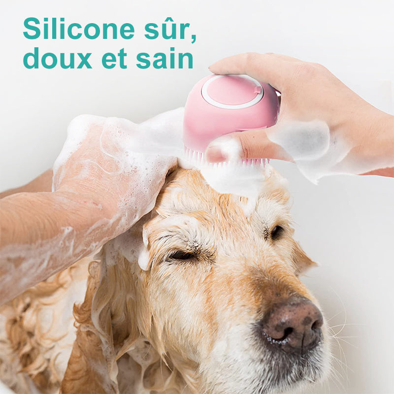 Brosse de Massage Pour Bain Pour Animaux de Compagnie