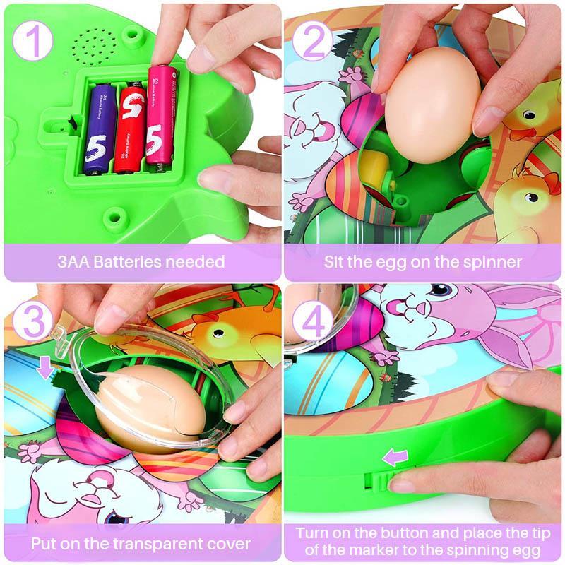 Kit de décoration d'œufs de Pâques