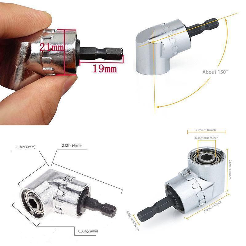 DOMOM  Perceuse à Percussion En Métal Drill Power Bits - ciaovie