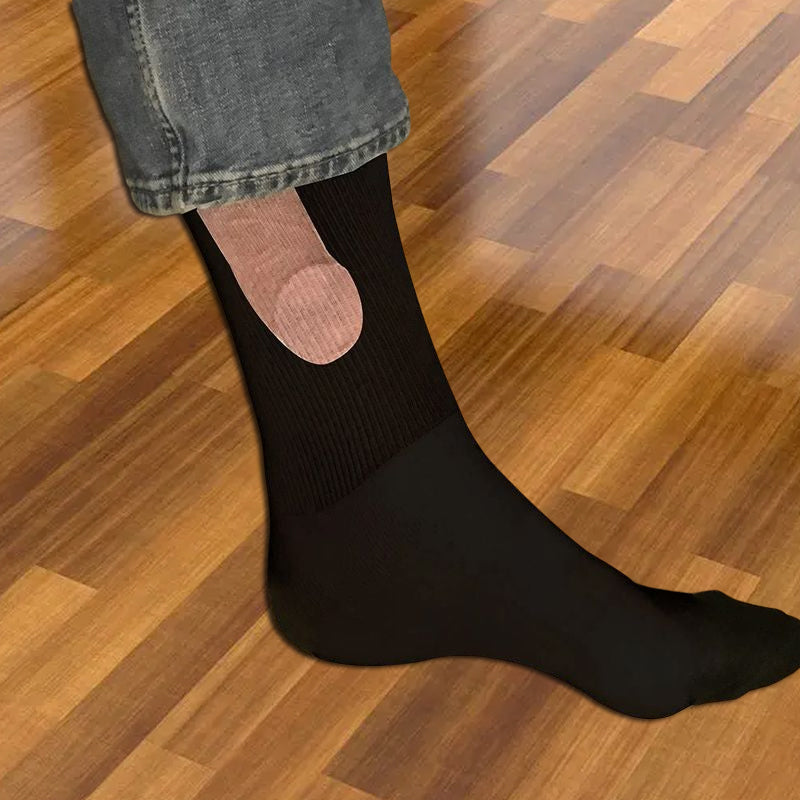 Montrez des chaussettes colorées amusantes
