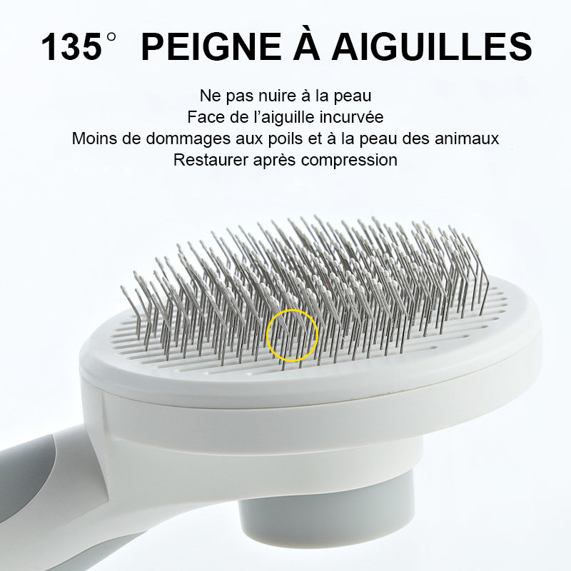 Brosse automatique pour animaux de compagnie