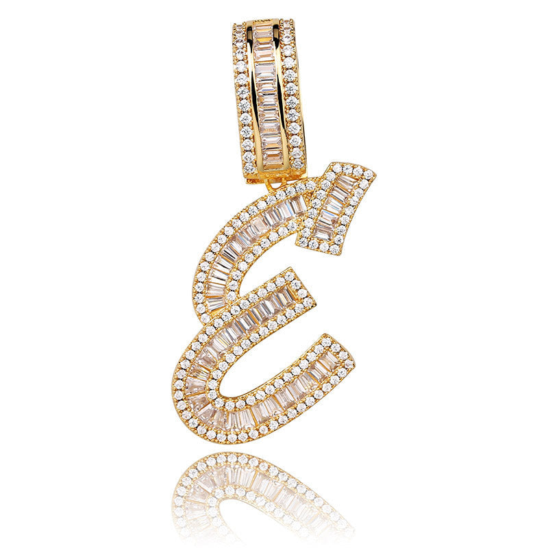 Collier Zircon Alphabétique