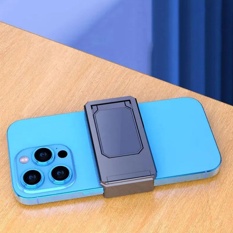 Support de téléphone pliable à clip arrière