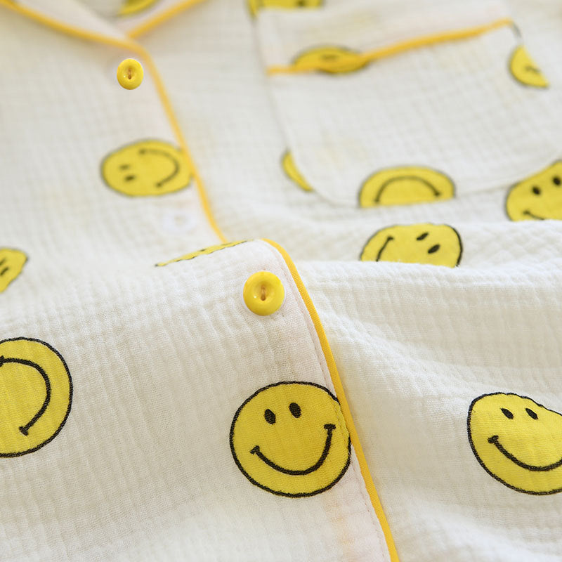 Pyjama Smiley en coton