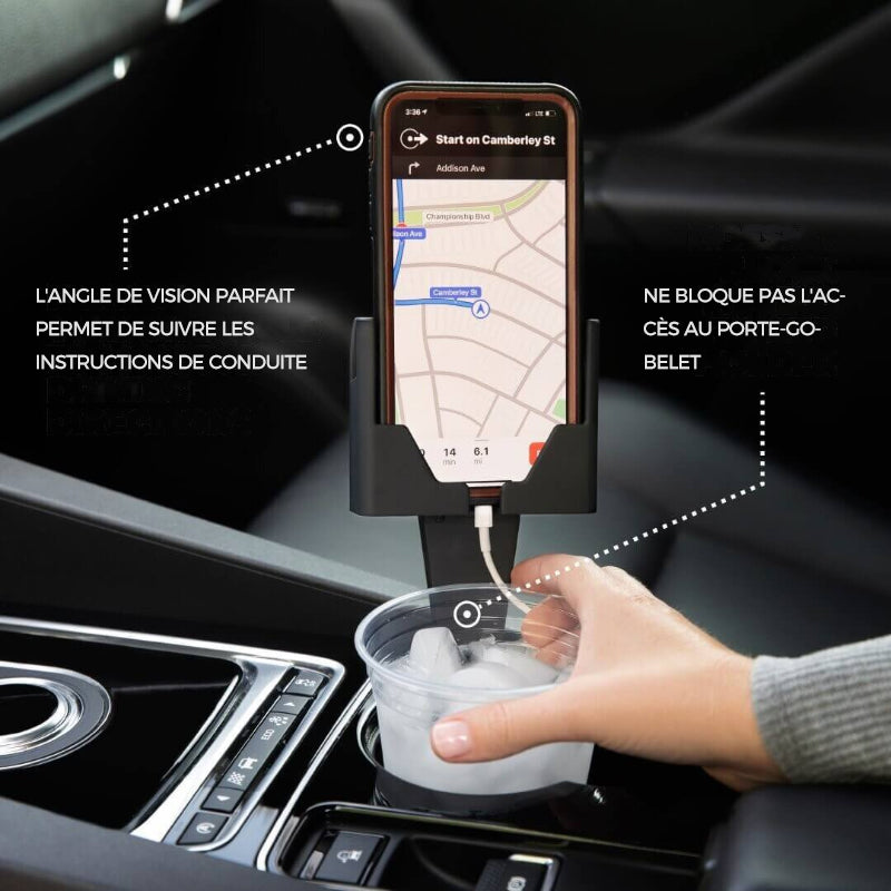 NOUVEAU Support pour Téléphone Portable et Gobelet