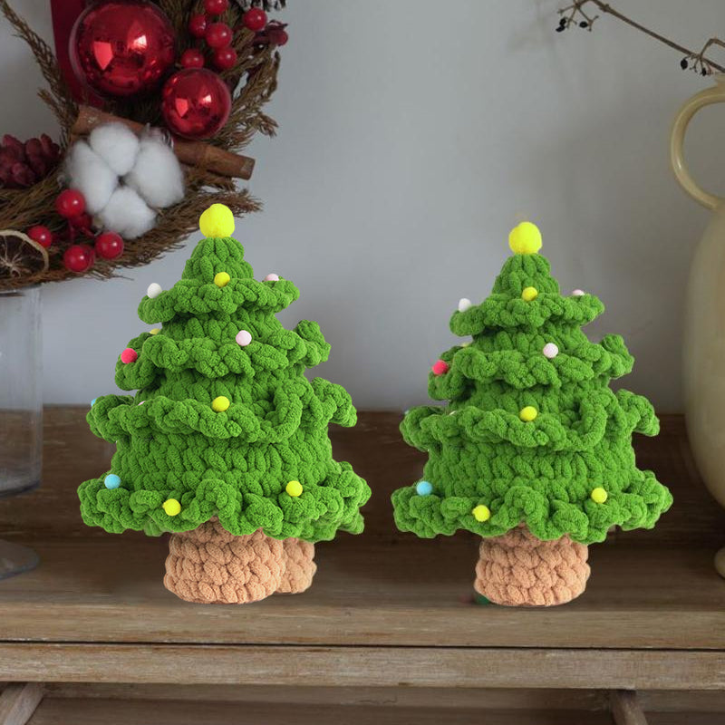 Kit de crochet Décorations d'arbre de Noël