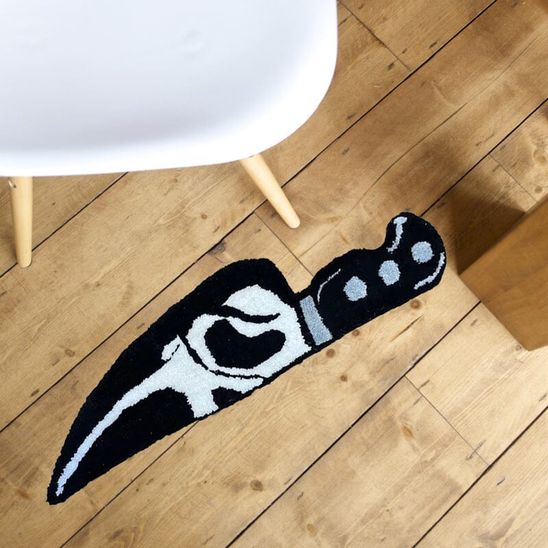 Tapis de couteau étonnamment crâne