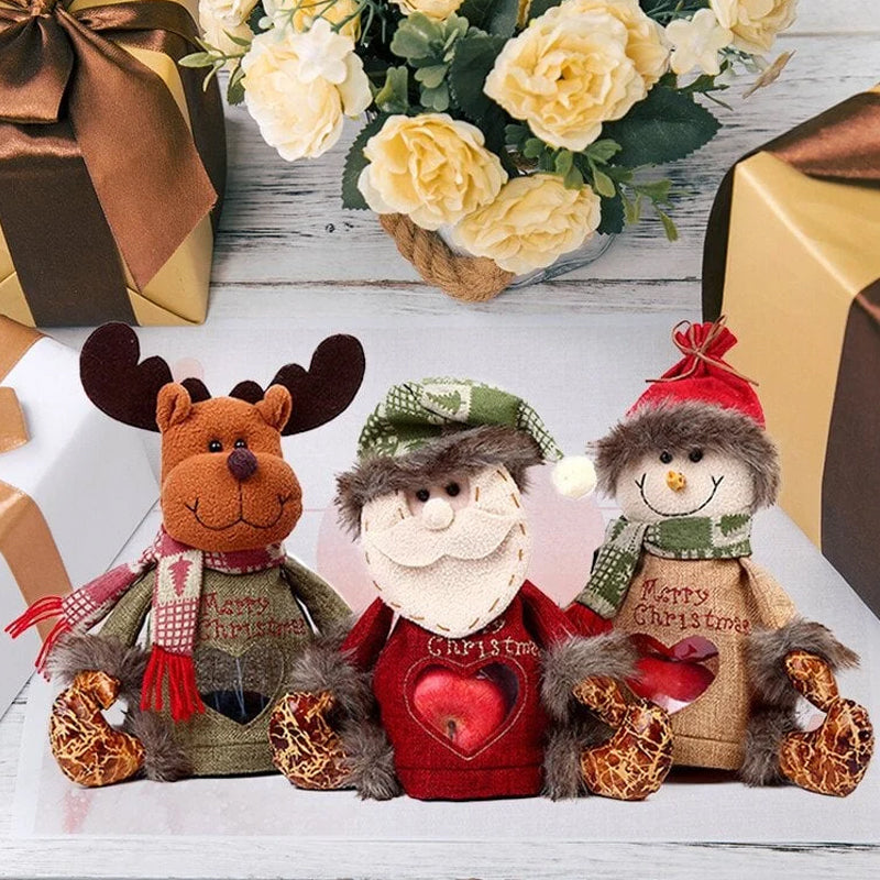 Sac de pommes de Noël