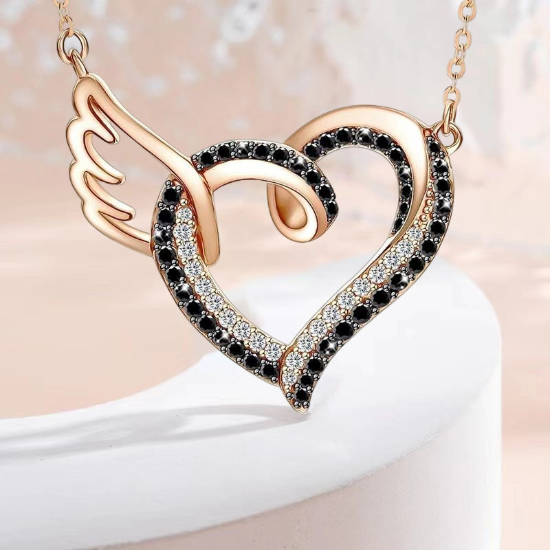 Collier Diamant Noir