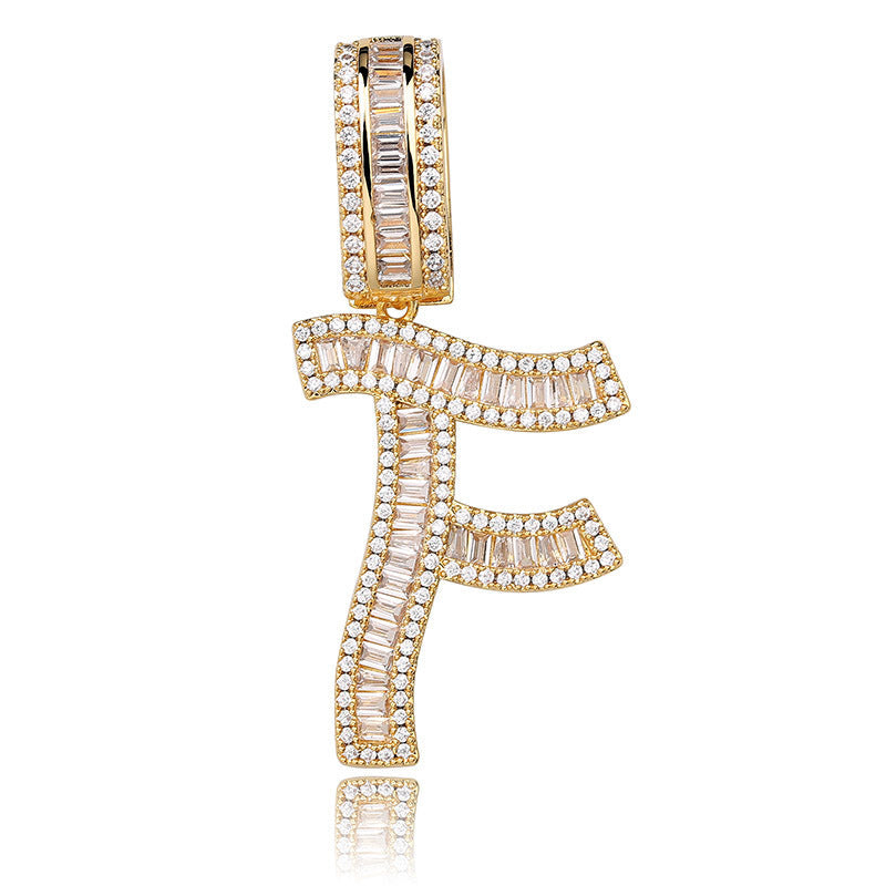 Collier Zircon Alphabétique