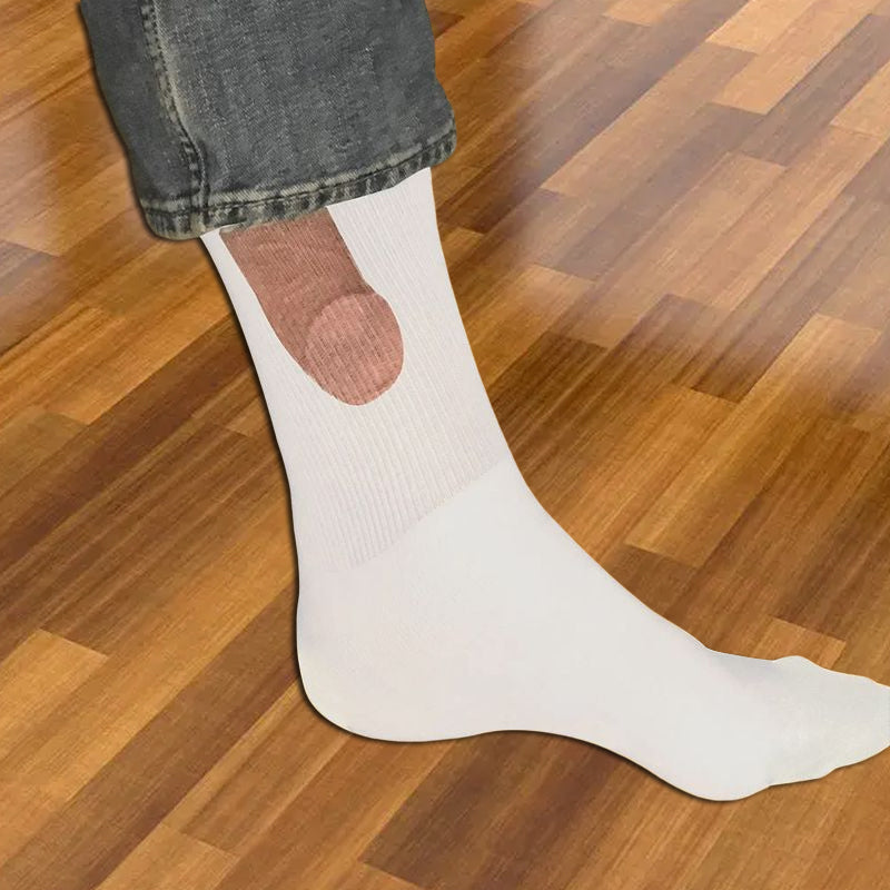 Montrez des chaussettes colorées amusantes