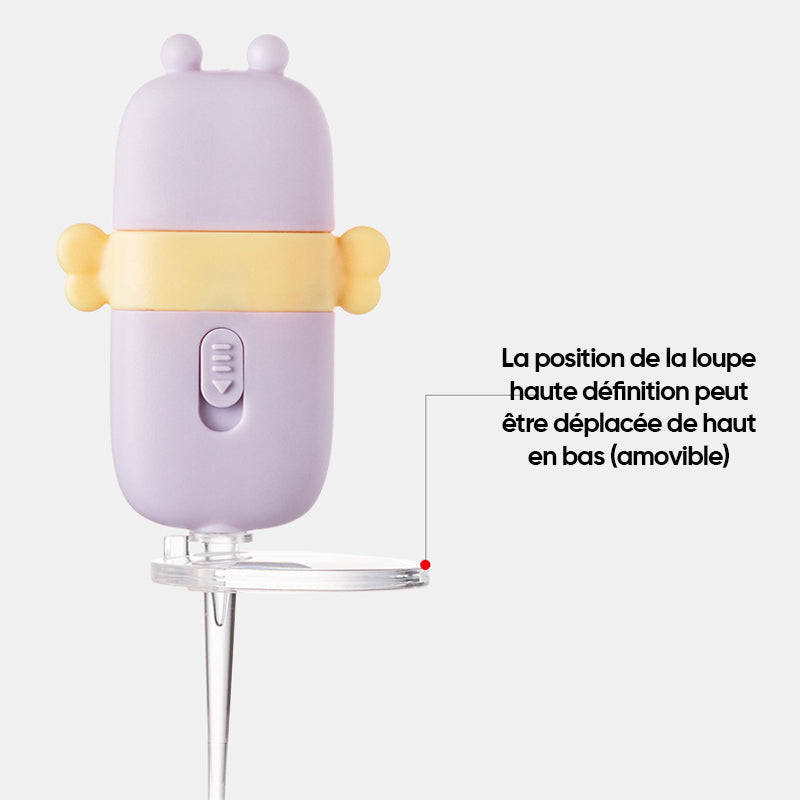 Outil de Nettoyage d’Oreille de Bébé de Dessin Animé LED