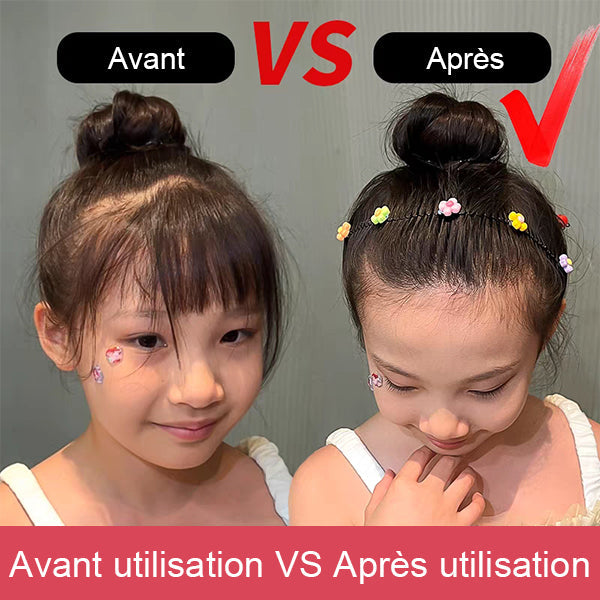 Cheveux brossés