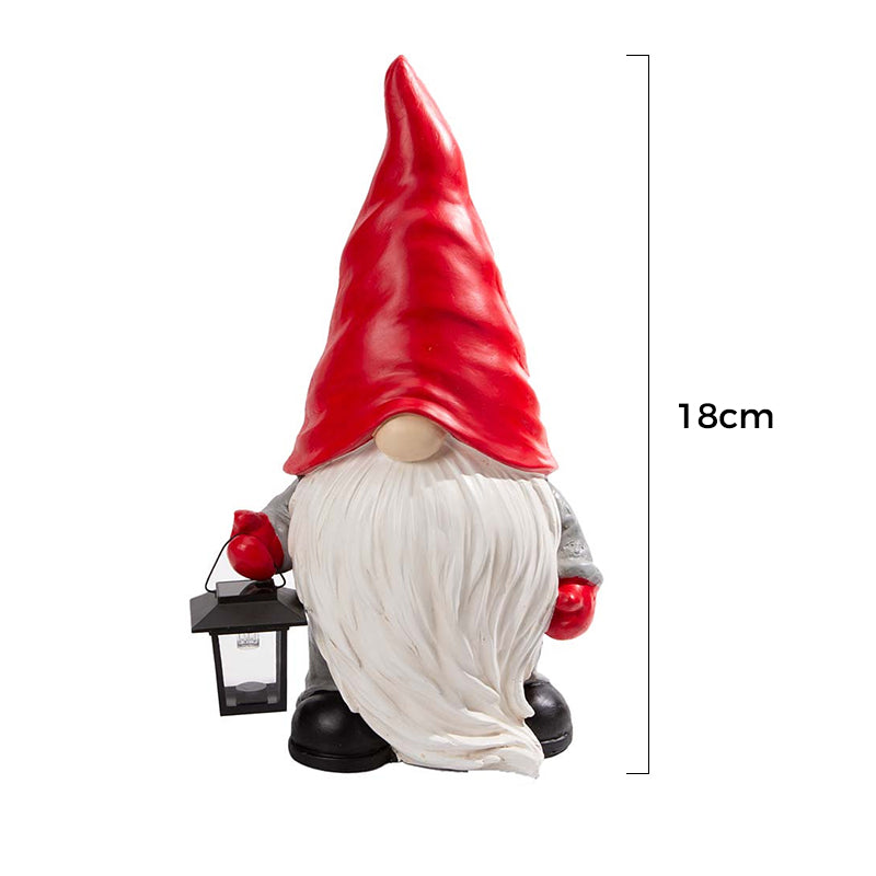 Bonhomme de neige des bois avec lanterne