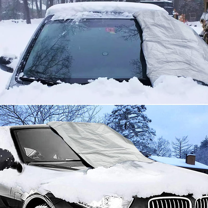 Couverture anti-neige de voiture magnétique