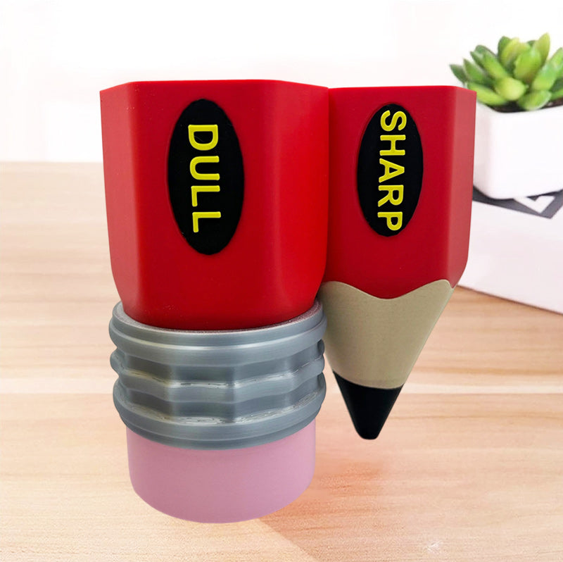 Porte-stylo créatif en forme de crayon