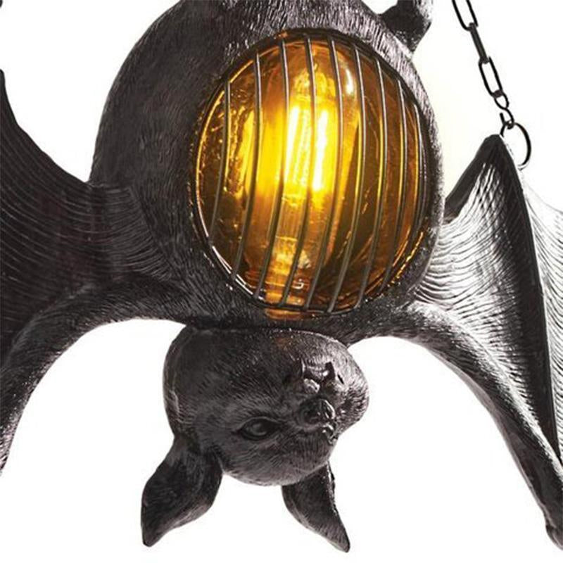 Lanterne LED chauve-souris d'Halloween