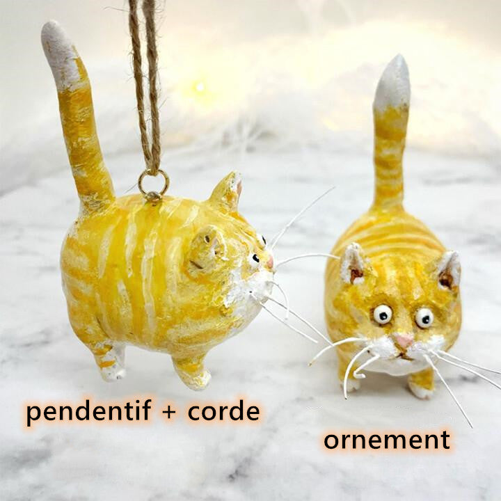 Sculpture miniature de chaton