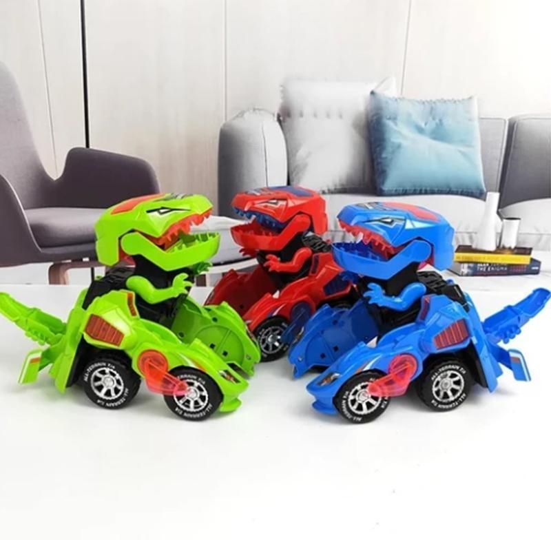 Voiture Jouet de Dinosaure Transforme