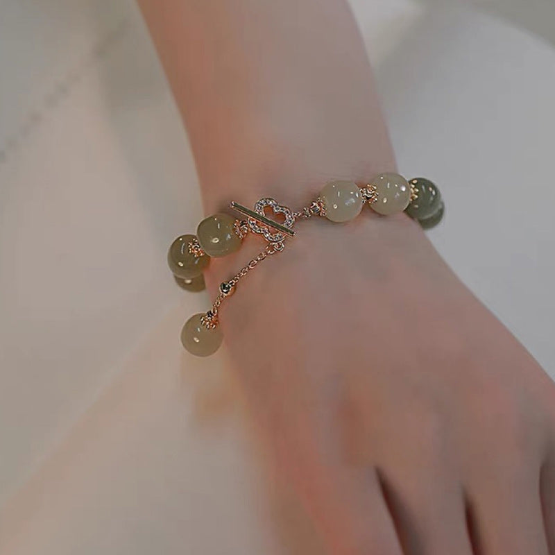 Hetian Jade Bracelet Tempérament Élégant