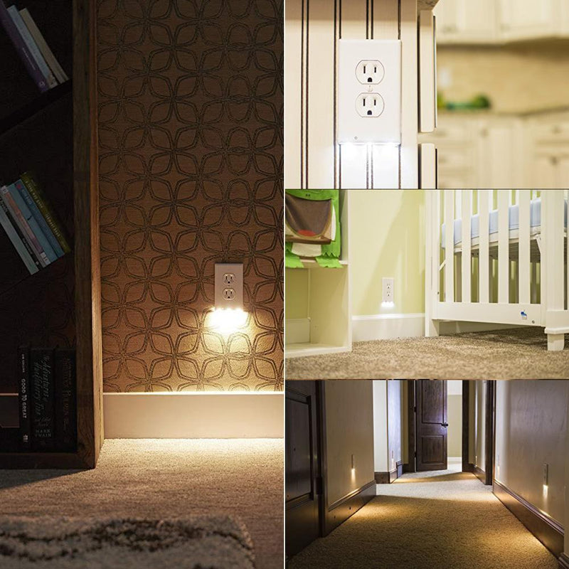 Plaque Murale Hirundo Outlet Avec Veilleuses LED