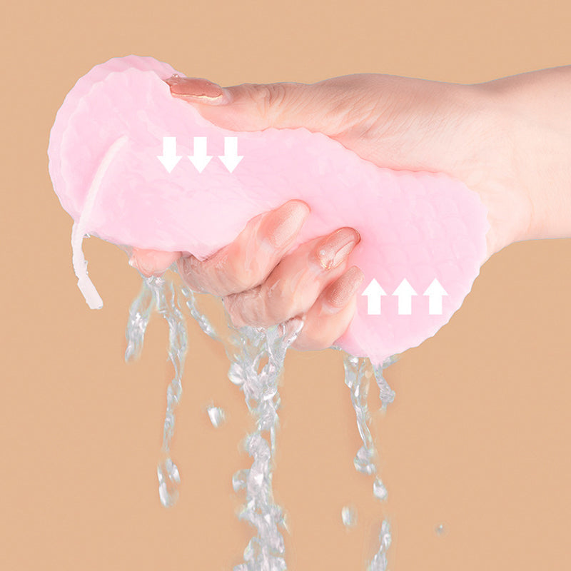 Éponge de bain exfoliante super douce