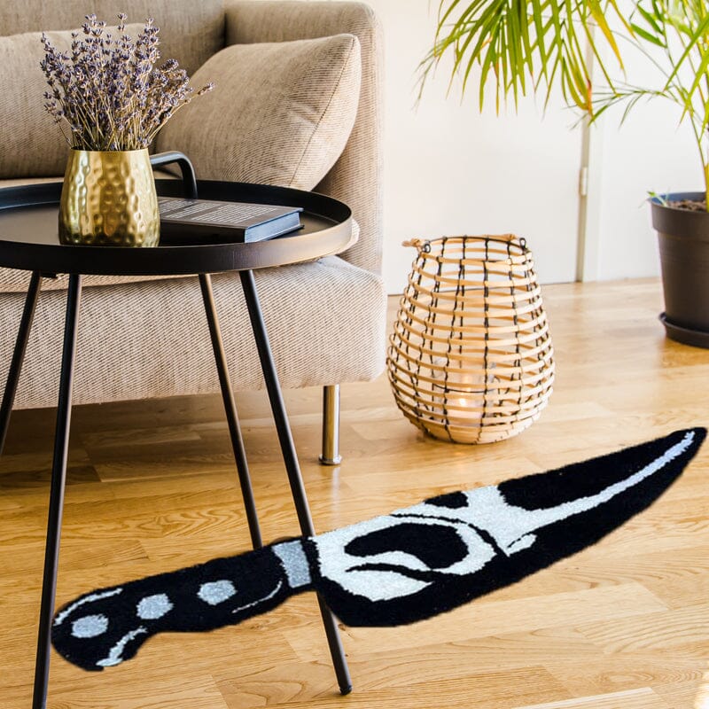 Tapis de couteau étonnamment crâne