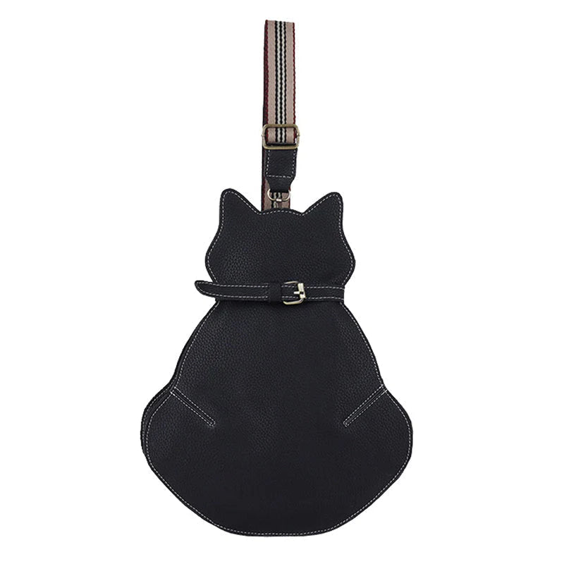 Sac à bandoulière en forme de chat