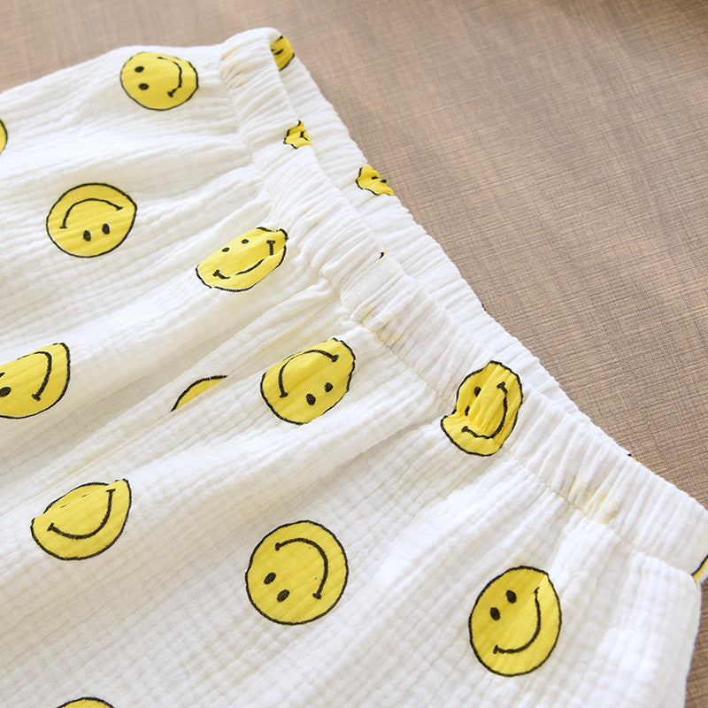Pyjama Smiley en coton