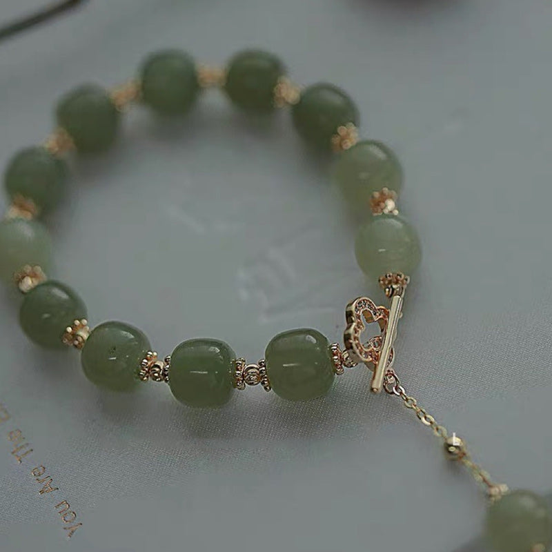 Hetian Jade Bracelet Tempérament Élégant