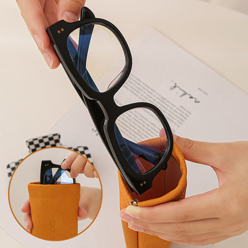 Étui à lunettes à compression portable
