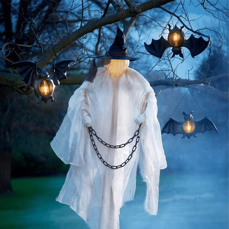 Lanterne LED chauve-souris d'Halloween