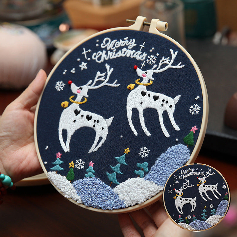 Broderie de Noël DIY