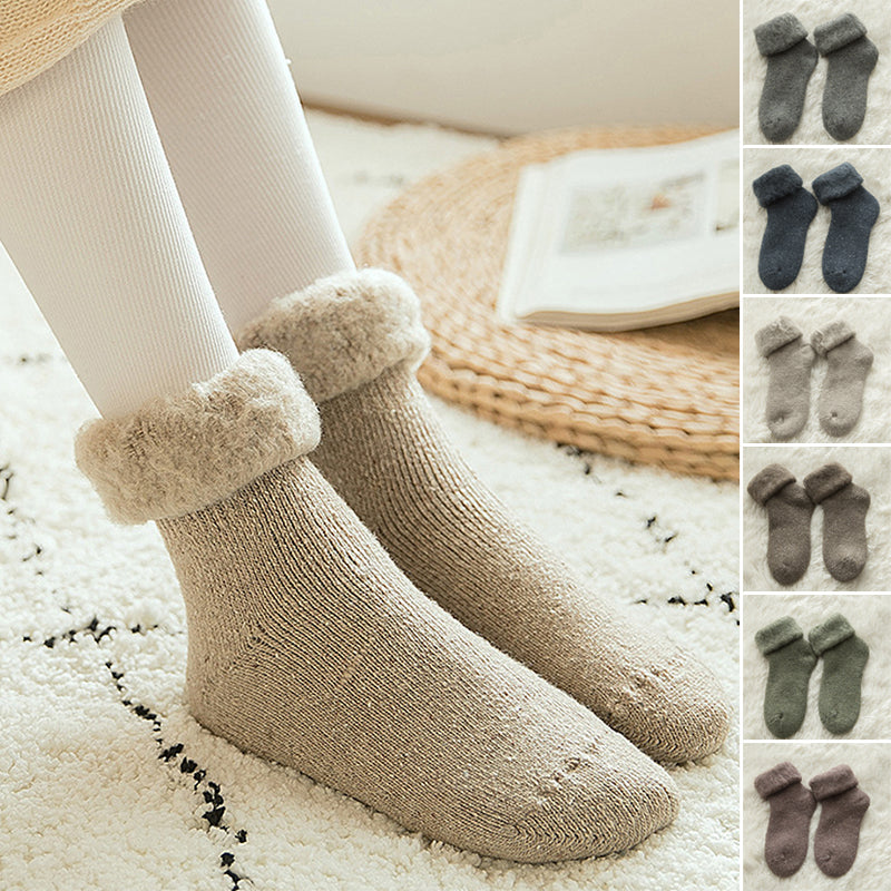 Chaussettes de couchage d'hiver chaudes et confortables pour femmes