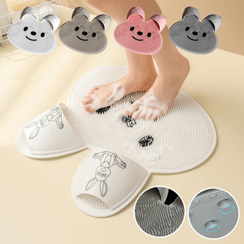 Tapis de bain en forme de lapin